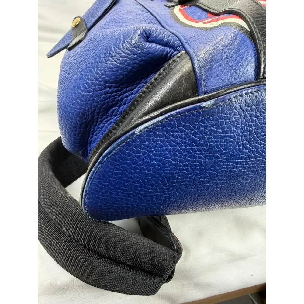Louis Vuitton x NBA Blue Taurillon Christopher MM SPB-TS 353377
